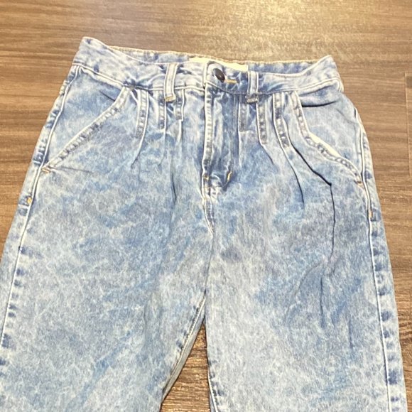 Garage Denim High Rise Mom Jeans, Size 00 - Picture 1 of 2